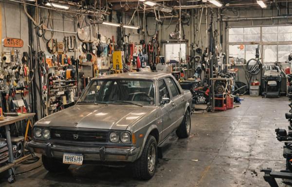 Doug's Body Shop workshop
